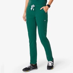 Figs Yola Hunter Green Small Petite Skinny Scrub Pants Women’s